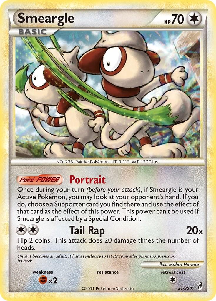 Smeargle - 21/95 - Holo Rare