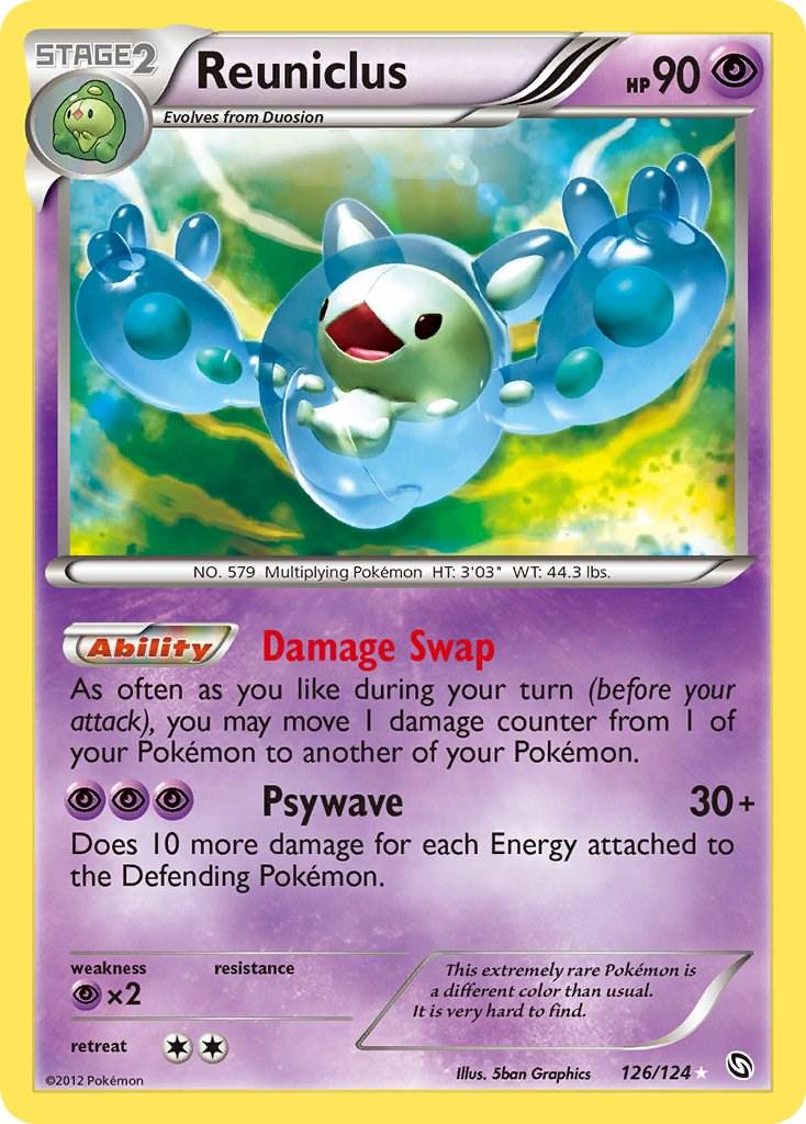 Reuniclus - 126/124 - Holo Rare