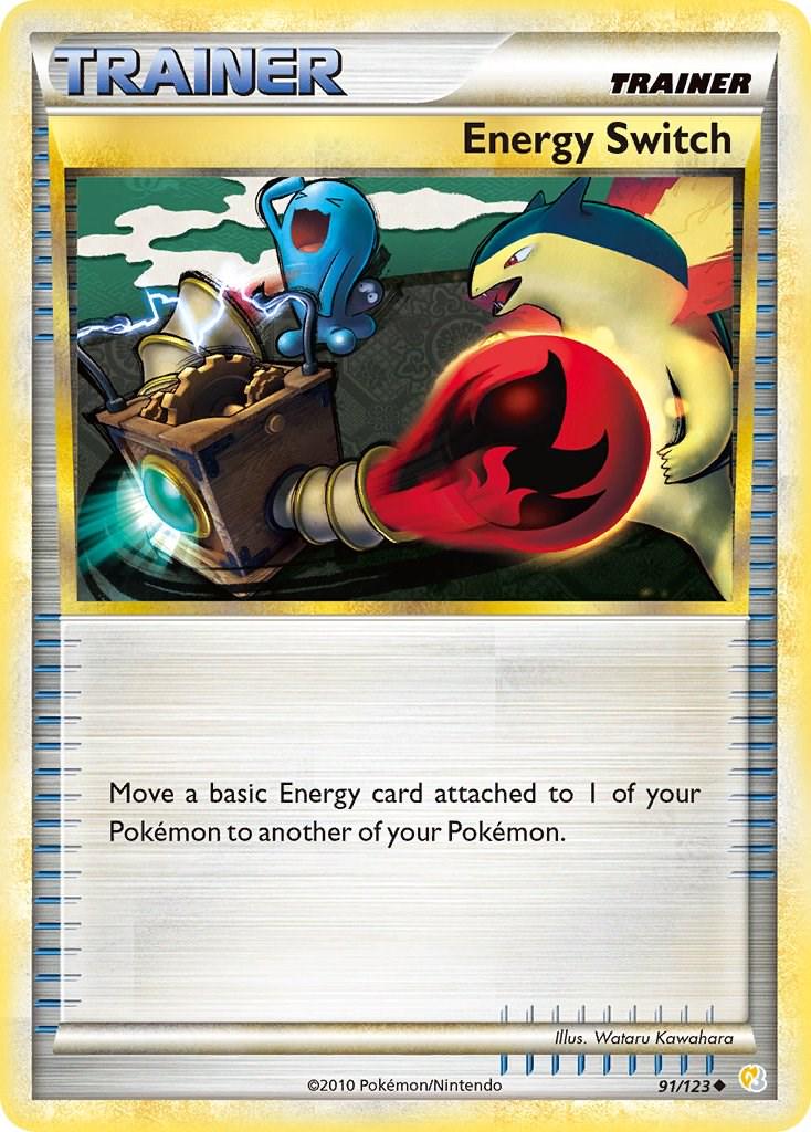 Energy Switch - 91/123 - Reverse Holo (Lightly Played)