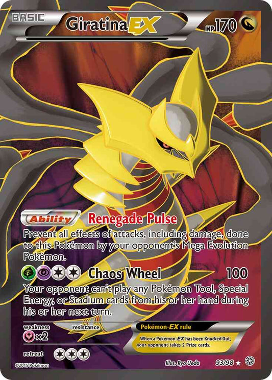 Giratina 93/98 - Ultra Rare (Very Lightly Played)