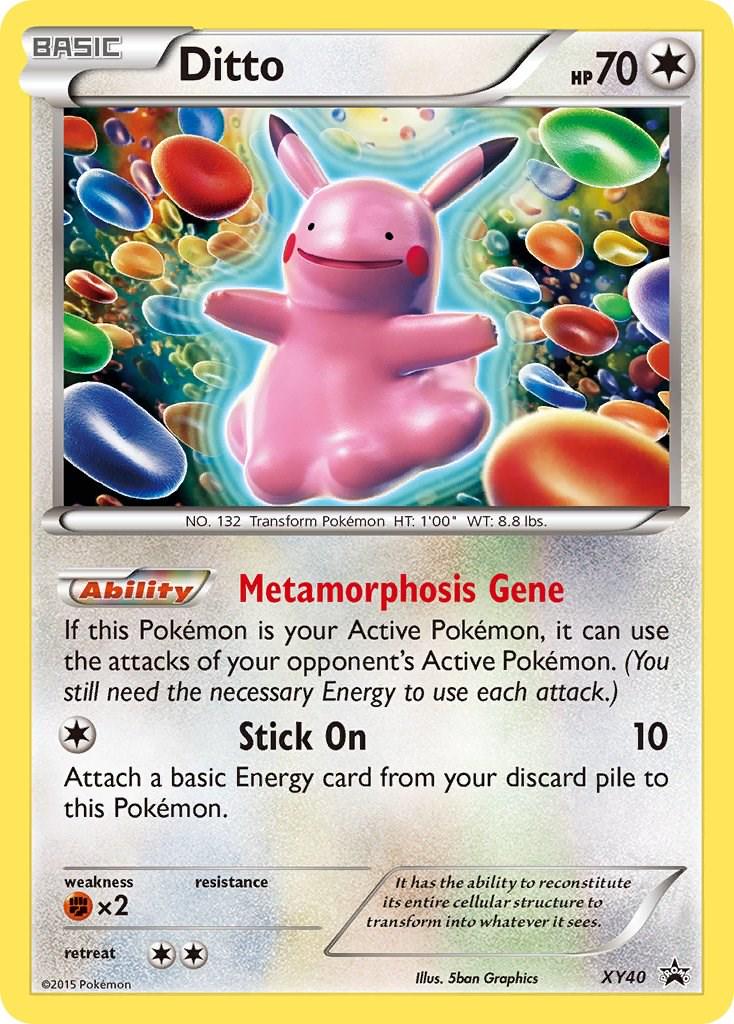 Ditto - XY40 - Holo Rare (Lightly Played)