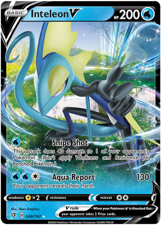 Inteleon V - 049/192 - Ultra Rare
