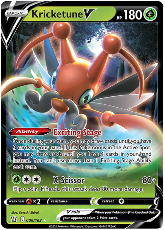 Kricketune V - 006/163 - Ultra Rare