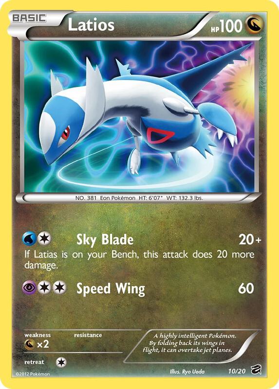 Latios 10/20 - Holo Rare - Holo