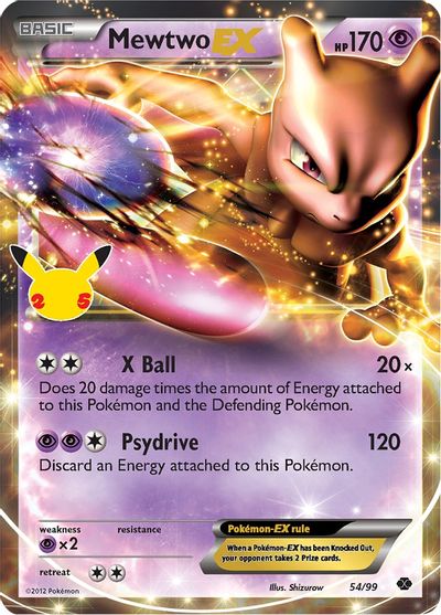 Mewtwo EX - 054/099 - Classic Collection
