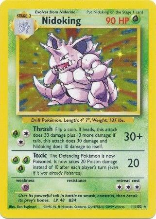 Nidoking - 11/130 - Holo Rare - (MP)
