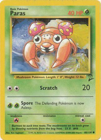Paras - 085/130 - Common - Unlimited Edition - (MP)