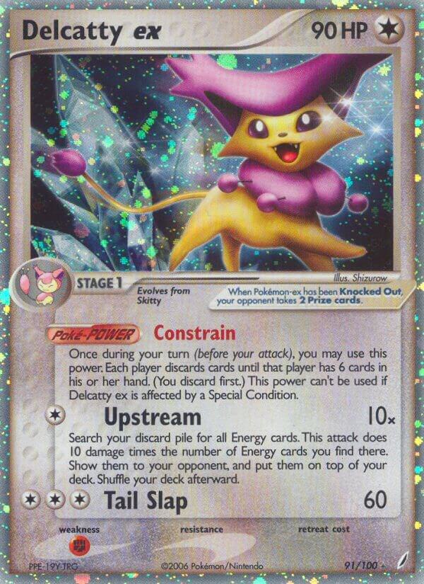 Delcatty EX 91/100 - Holo rare - Very Lightly Played