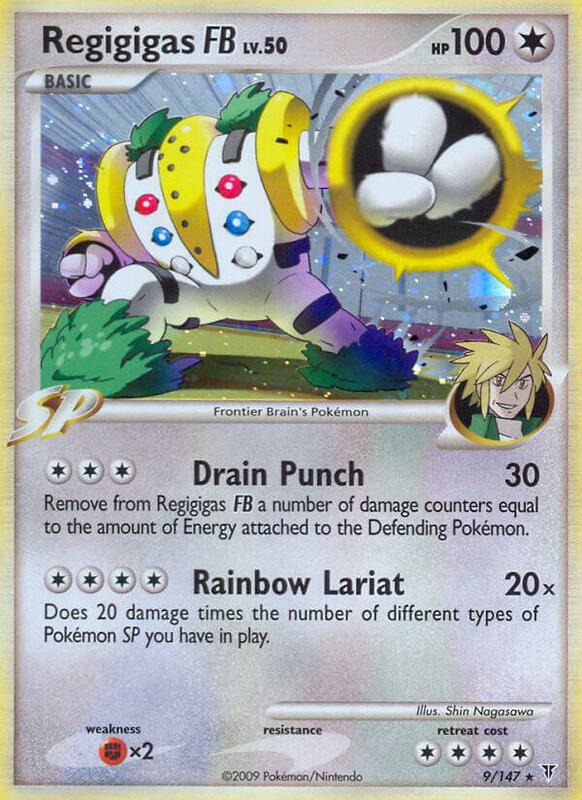 Regigigas FB 9/147 - Holo Rare - Reverse Holo