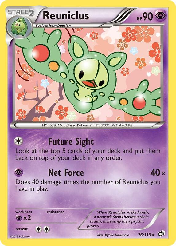 Reuniclus 76/113 - Rare - Normal