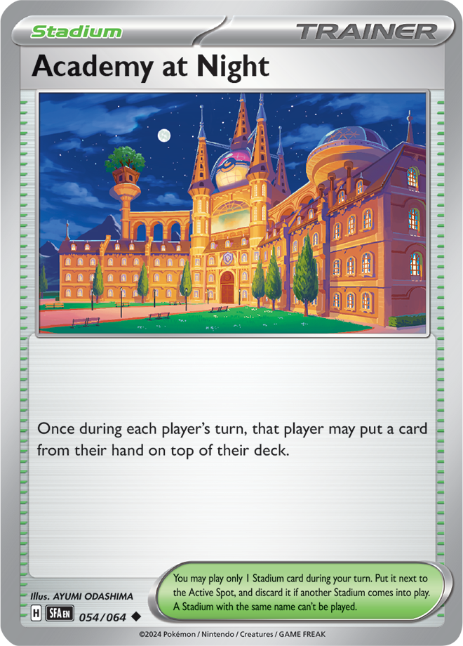 Night Academy - 054/064 - Uncommon - Reverse Holo