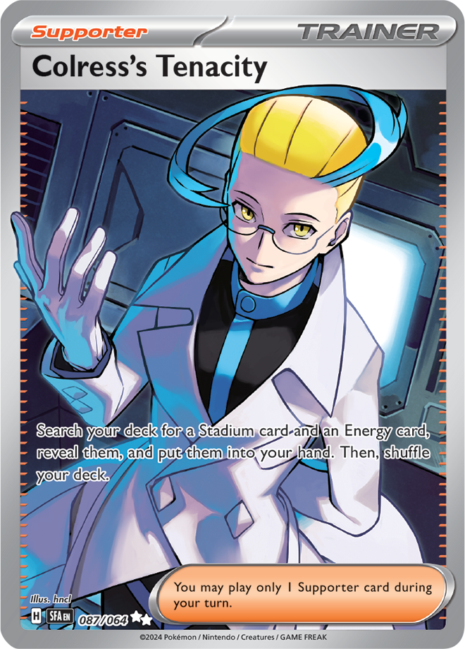 Colress's Tenacity - 087/064 - Ultra Rare