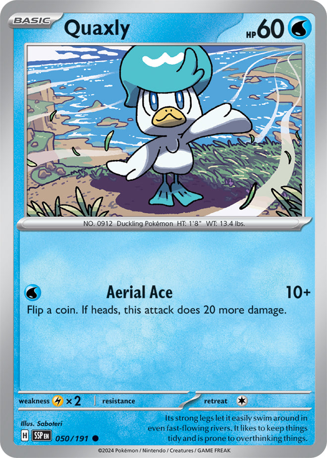Quaxly - 050/191 - Common - Reverse Holo