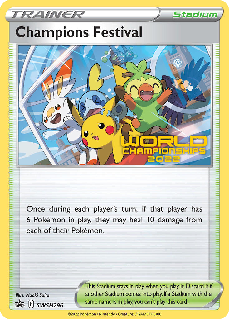 Champions Festival SWSH296 SWSH Black Star Promos - Promo
