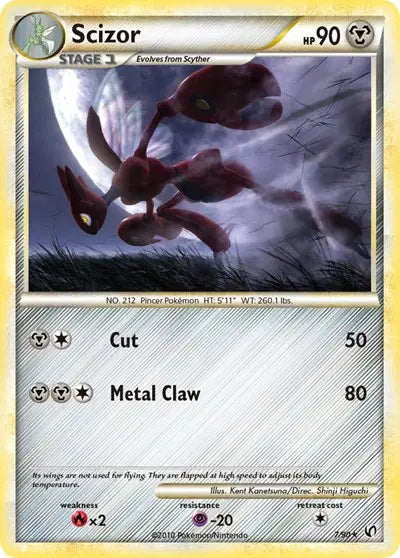 Scizor - 7/90 - Holo Rare