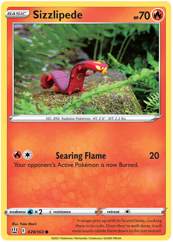 Sizzlipede - 029/163 - Common