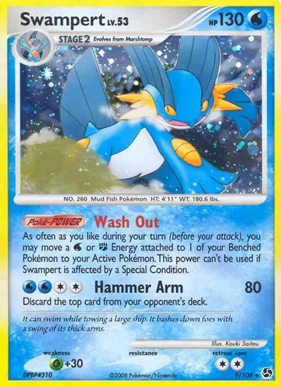 Swampert - 9/106 - Holo Rare