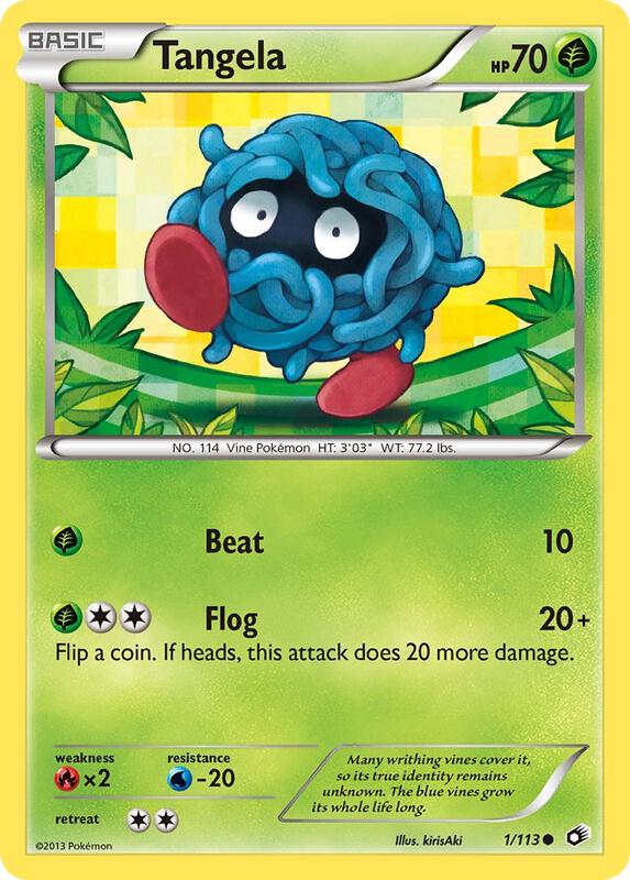 Tangela 1/113 - Common - Reverse Holo