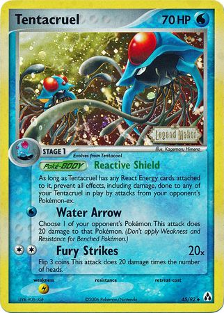 Tentacruel (Stamped) - 45/92 - Holo