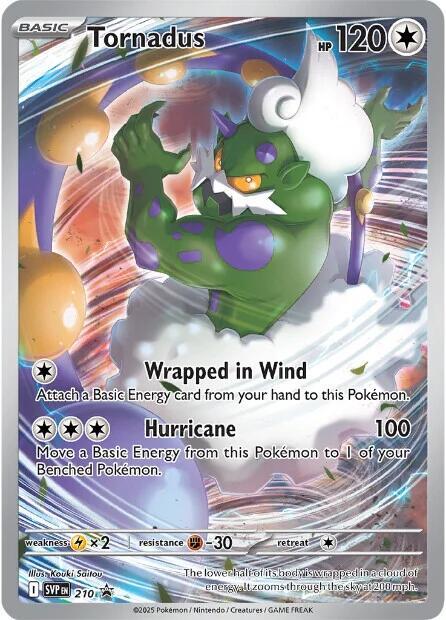 Tornadus - SVP210 - SV Promo
