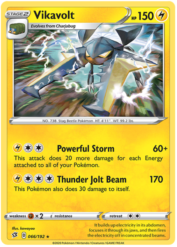 Vikavolt - 066/192 - Holo Rare