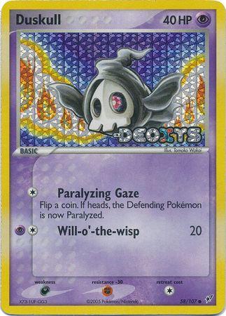 Duskull (Stamped) - 58/107 - Reverse Holo