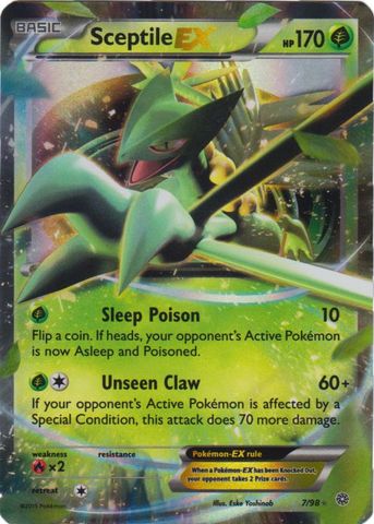 Sceptile EX - 7/98 - Ultra Rare