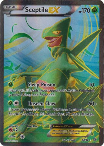 Sceptile EX - 84/98 - Ultra Rare