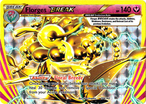 Florges BREAK - 104/162 - Rare BREAK