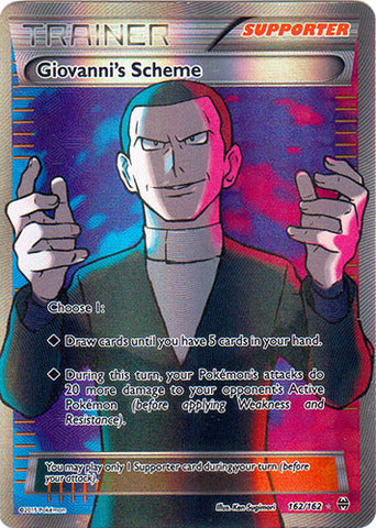 Giovanni's Scheme - 162/162 - Ultra Rare