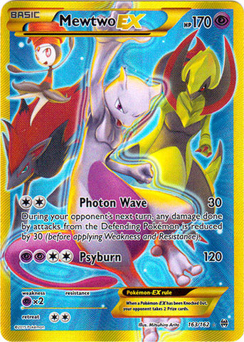 Mewtwo EX - 163/162 - Secret Rare