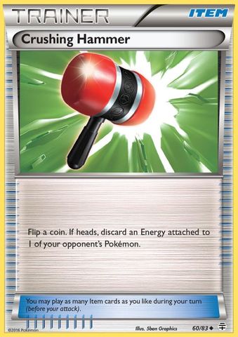 Crushing Hammer - 60/83 - Uncommon - Reverse Holofoil