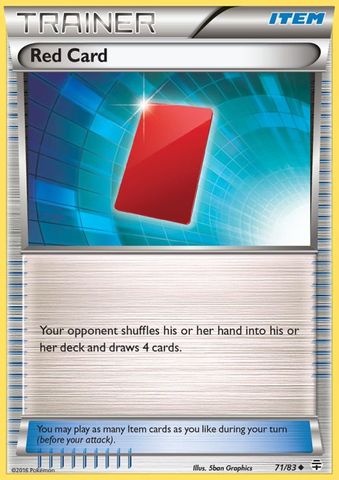Red Card - 71/83 - Uncommon - Reverse Holofoil