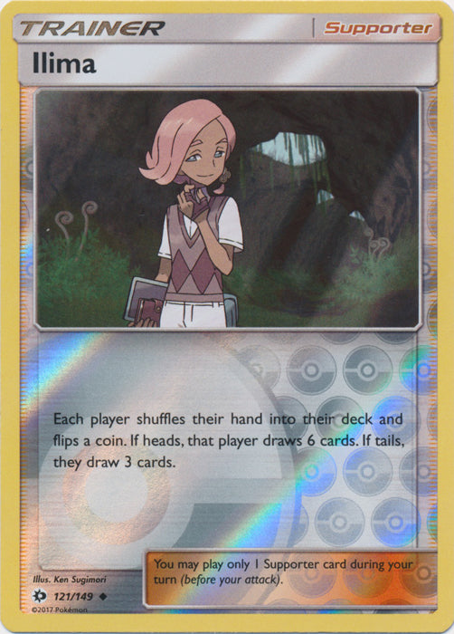 Ilima - 121/149 - Uncommon - Reverse Holofoil