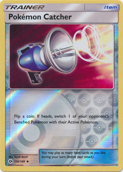 Pokemon Catcher - 126/149 - Uncommon - Reverse Holofoil