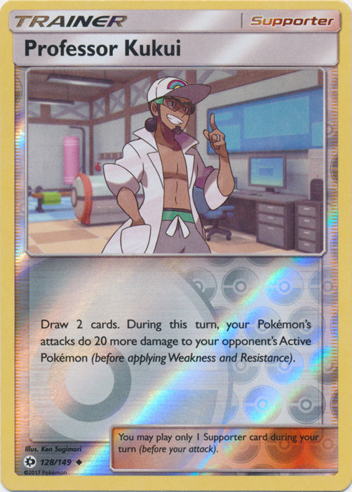 Professor Kukui - 128/149 - Uncommon - Reverse Holofoil