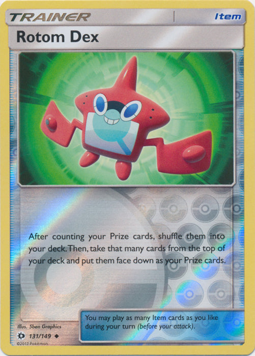 Rotom Dex - 131/149 - Uncommon - Reverse Holofoil