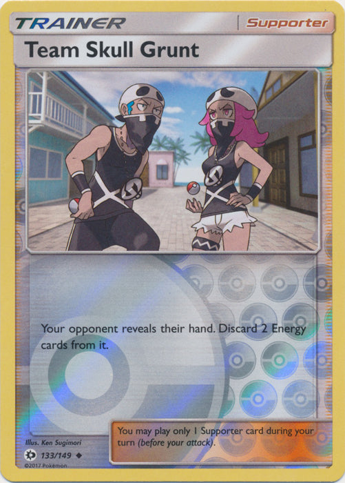 Team Skull Grunt - 133/149 - Uncommon - Reverse Holofoil