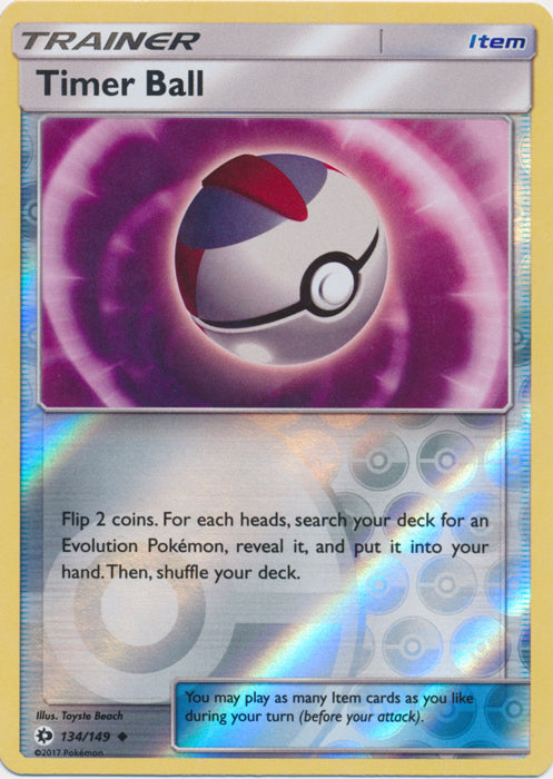 Timer Ball - 134/149 - Uncommon - Reverse Holofoil