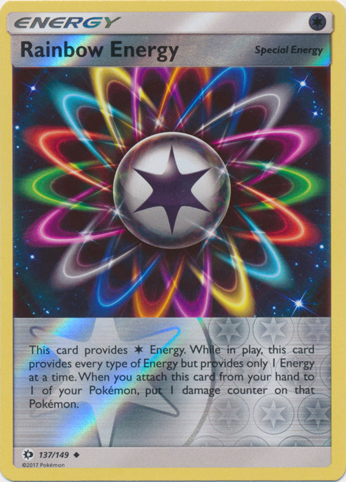 Rainbow Energy - 137/149 - Uncommon - Reverse Holofoil