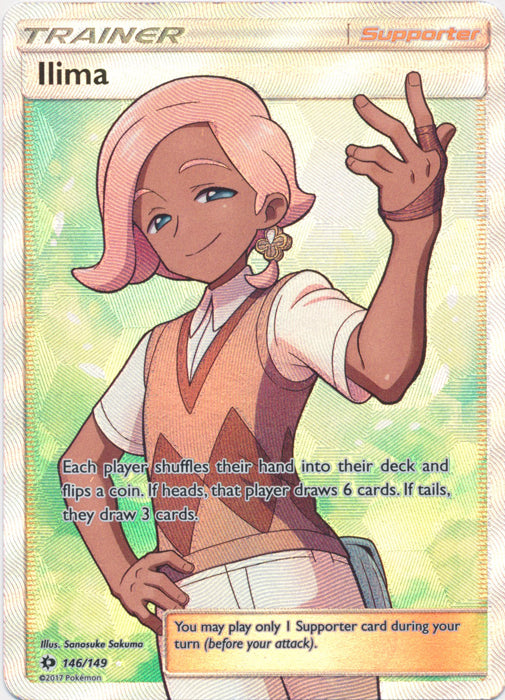 Ilima (Full Art) - 146/149 - Ultra Rare