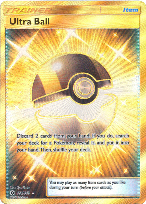 Ultra Ball (Secret) - 161/149 - Secret Rare