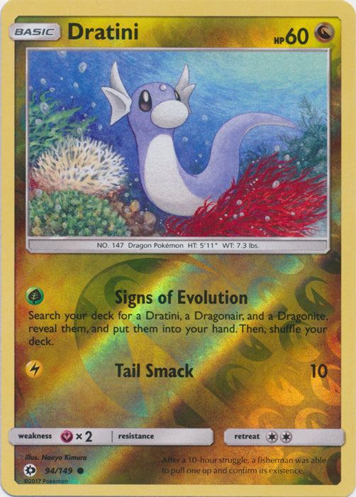 Dratini - 94/149 - Common - Reverse Holofoil