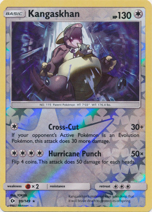 Kangaskhan - 99/149 - Holo Rare - Reverse Holofoil