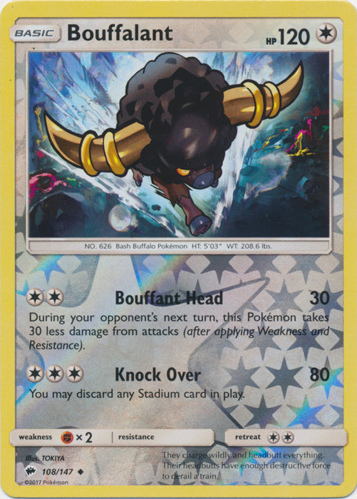 Bouffalant - 108/147 - Uncommon - Reverse Holofoil