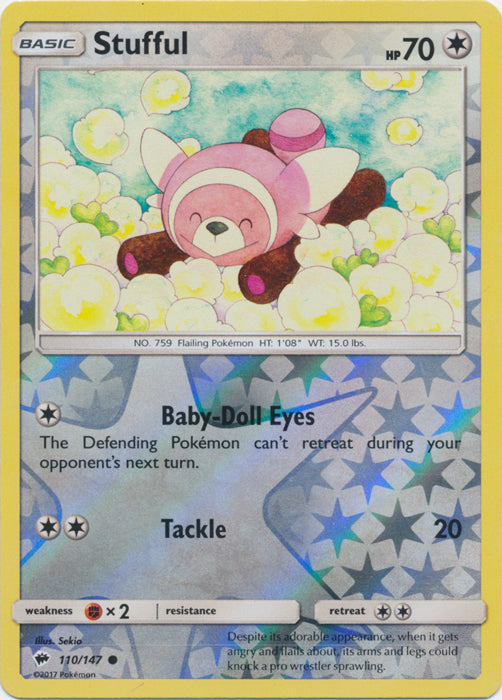 Stufful - 110/147 - Common - Reverse Holofoil