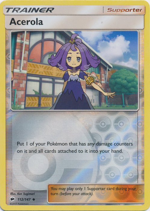 Acerola - 112/147 - Uncommon - Reverse Holofoil