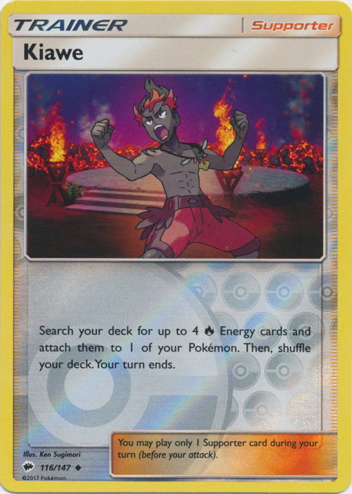 Kiawe - 116/147 - Uncommon - Reverse Holofoil