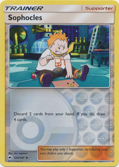 Sophocles - 123/147 - Uncommon - Reverse Holofoil