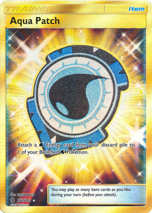 Aqua Patch (Secret) - 161/145 - Secret Rare